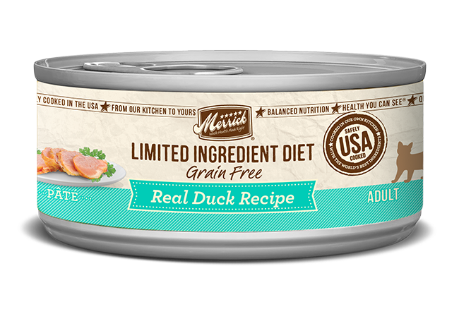 Merrick Limited Ingredient Diet Grain Free Real Duck Recipe Pâté - Cat Wet Food-Pet supplies And goodies-www.Shopthatapp.com-Natural Health Garden