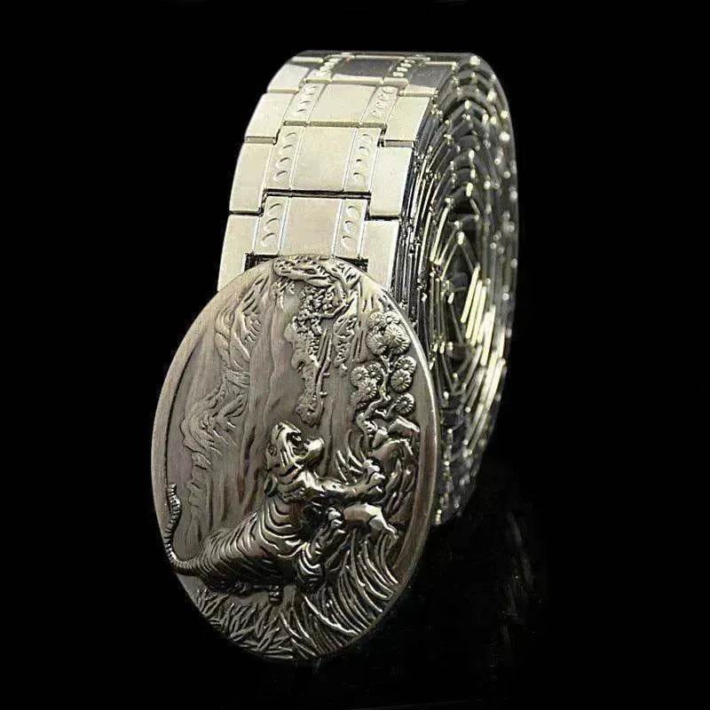 Metal Stainless Steel Bodyguard Belt Is Fashionable - www.Shopthatapp.com