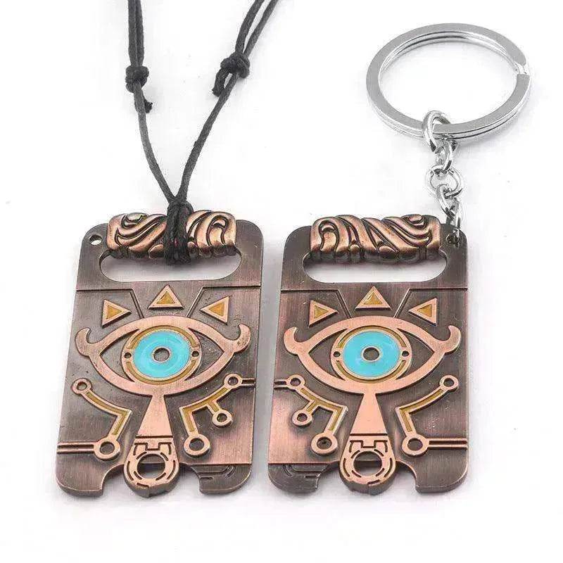 Metal pendant keychain - www.Shopthatapp.com