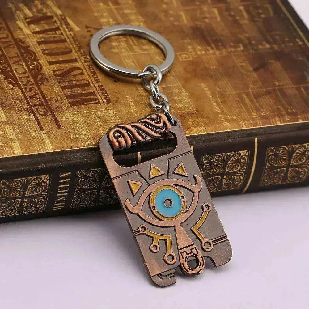 Metal pendant keychain - www.Shopthatapp.com