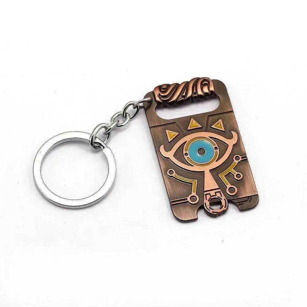 Metal pendant keychain - www.Shopthatapp.com