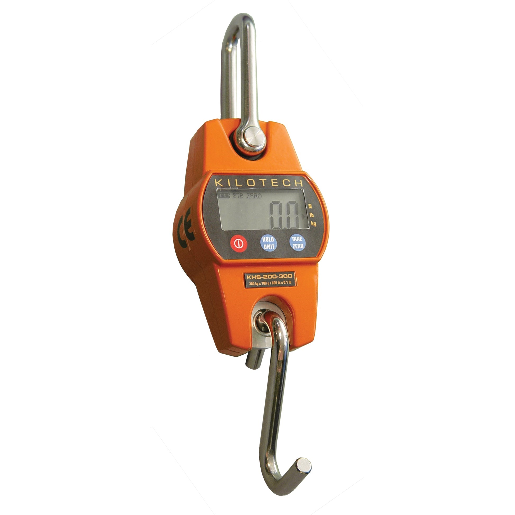Mini Digital Crane Scales, 60 lbs./27.21 kg Capacity, 0.02 lbs. / 0.01 kg Graduations - www.Shopthatapp.com #
