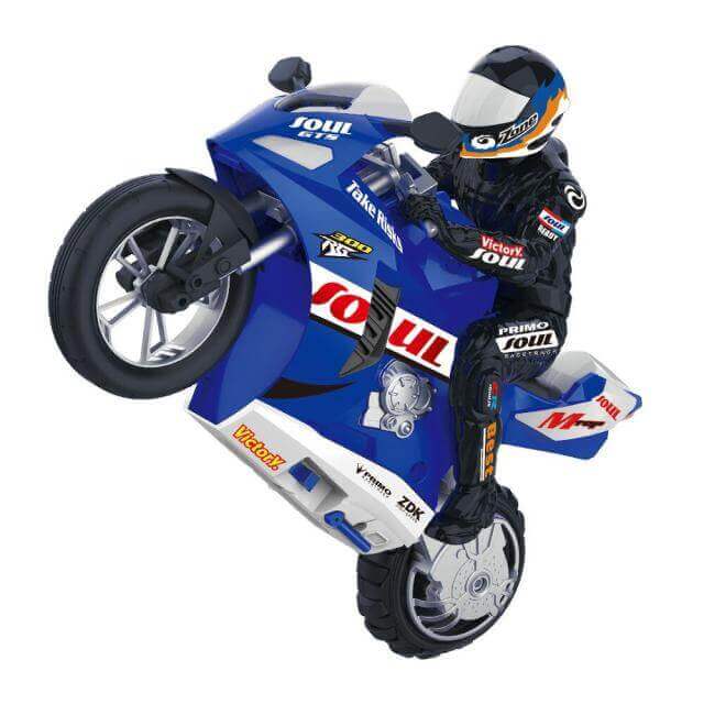Mini HC-802 1:6 RC Self-Balancing Stunt Motorcycle - Electric Toy for Kids - www.Shopthatapp.com #