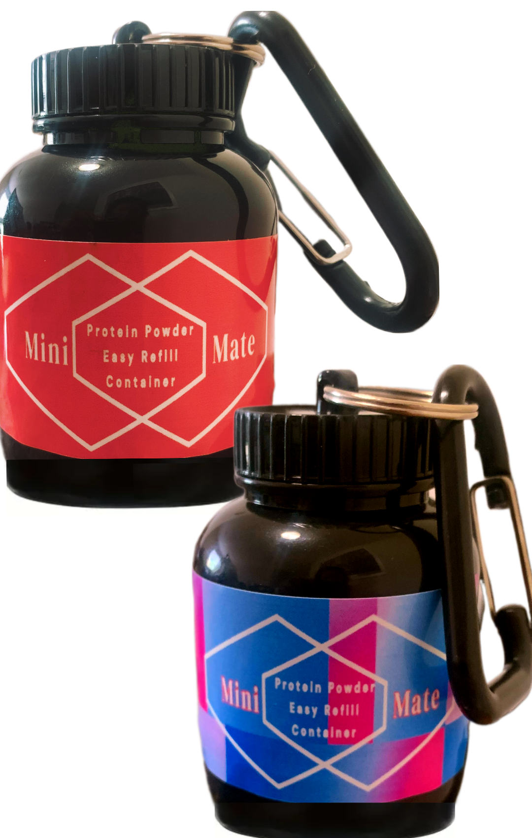 Mini Mate Protein Powder Easy Refill Container, 100 ml - Www.Shopthatapp.com