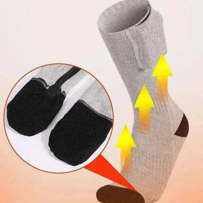Mobile APP Smart Temperature Control Heating Socks - www.Shopthatapp.com
