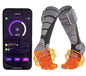 Mobile APP Smart Temperature Control Heating Socks - www.Shopthatapp.com