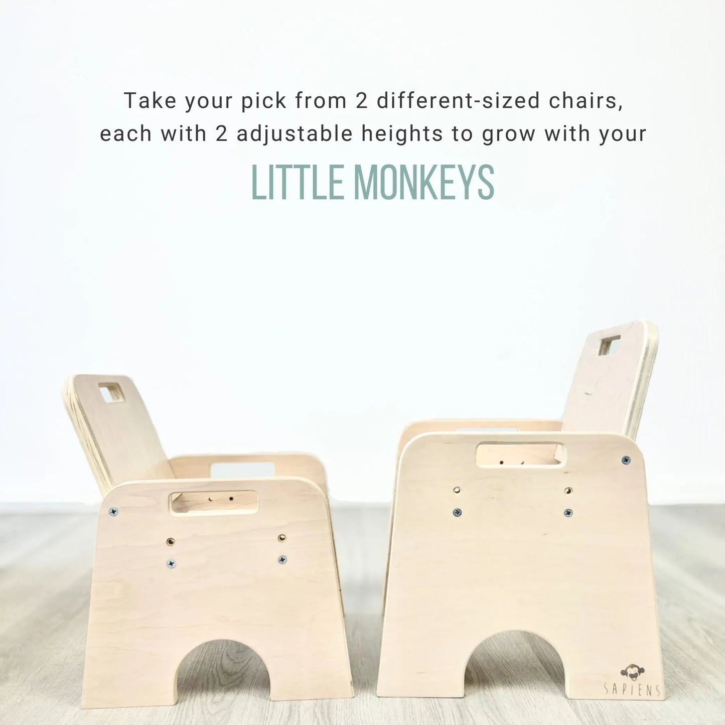 PAPAYA DOUBLE - Adjustable Montessori Table & Chair Set for Two - www.Shopthatapp.com