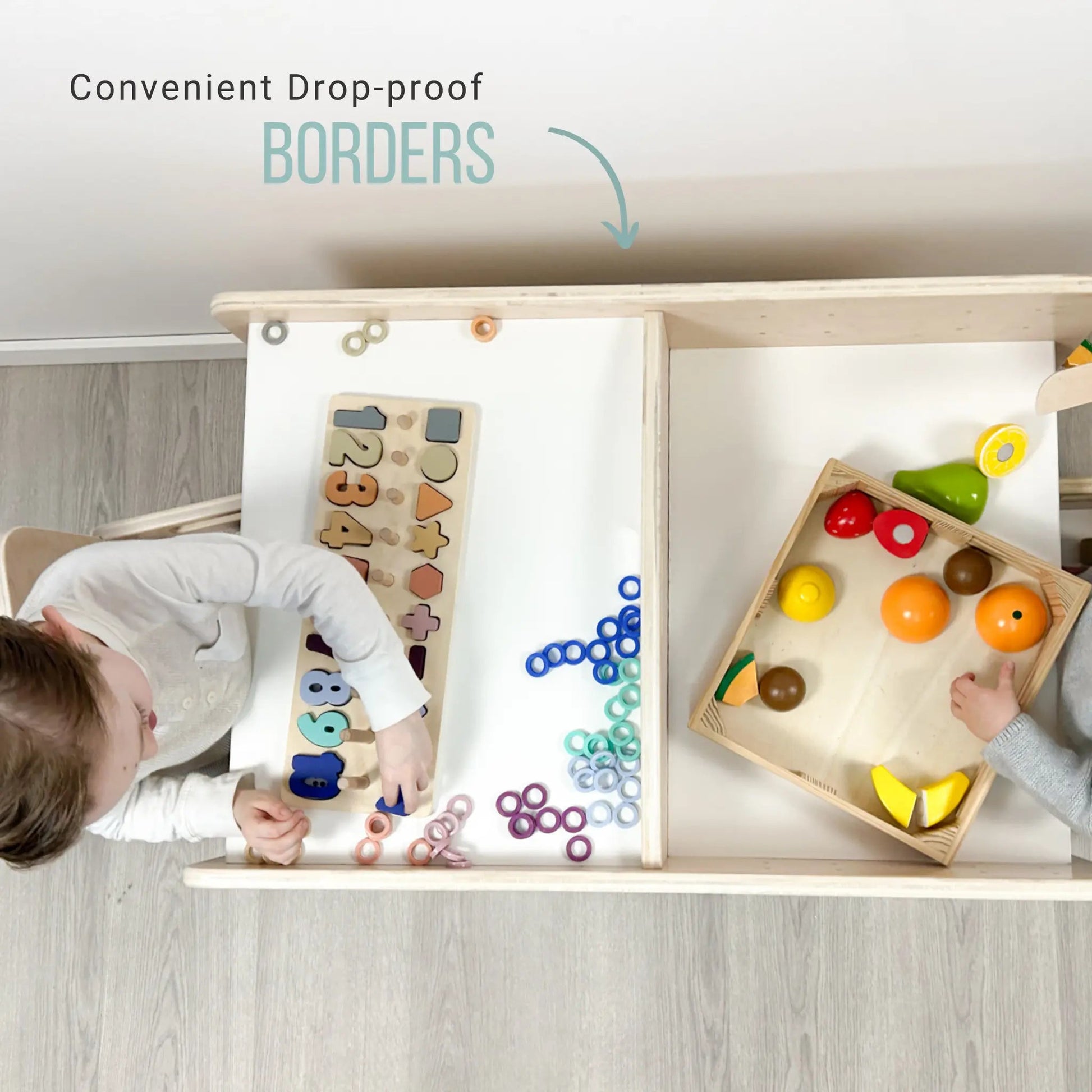 PAPAYA DOUBLE - Adjustable Montessori Table & Chair Set for Two - www.Shopthatapp.com