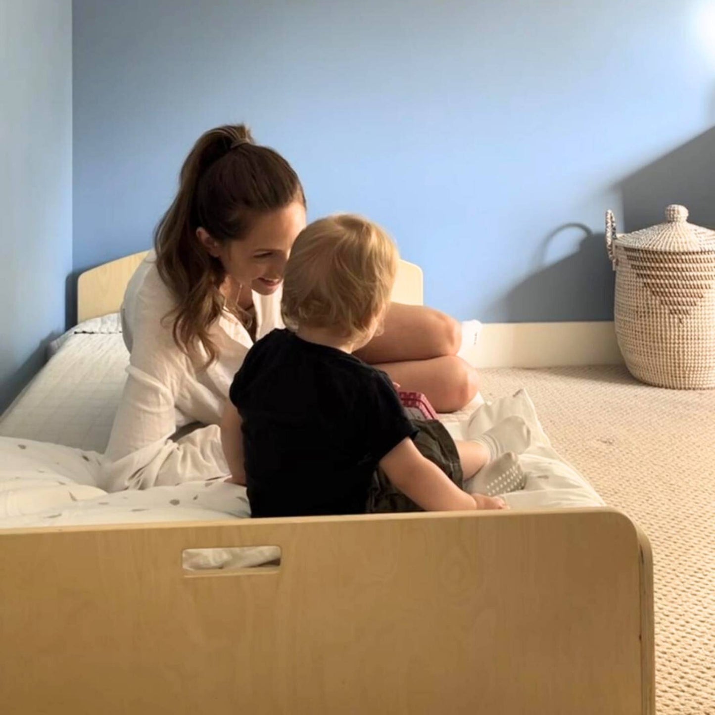 CHERRY TWIN - Montessori Floor Bed - www.Shopthatapp.com