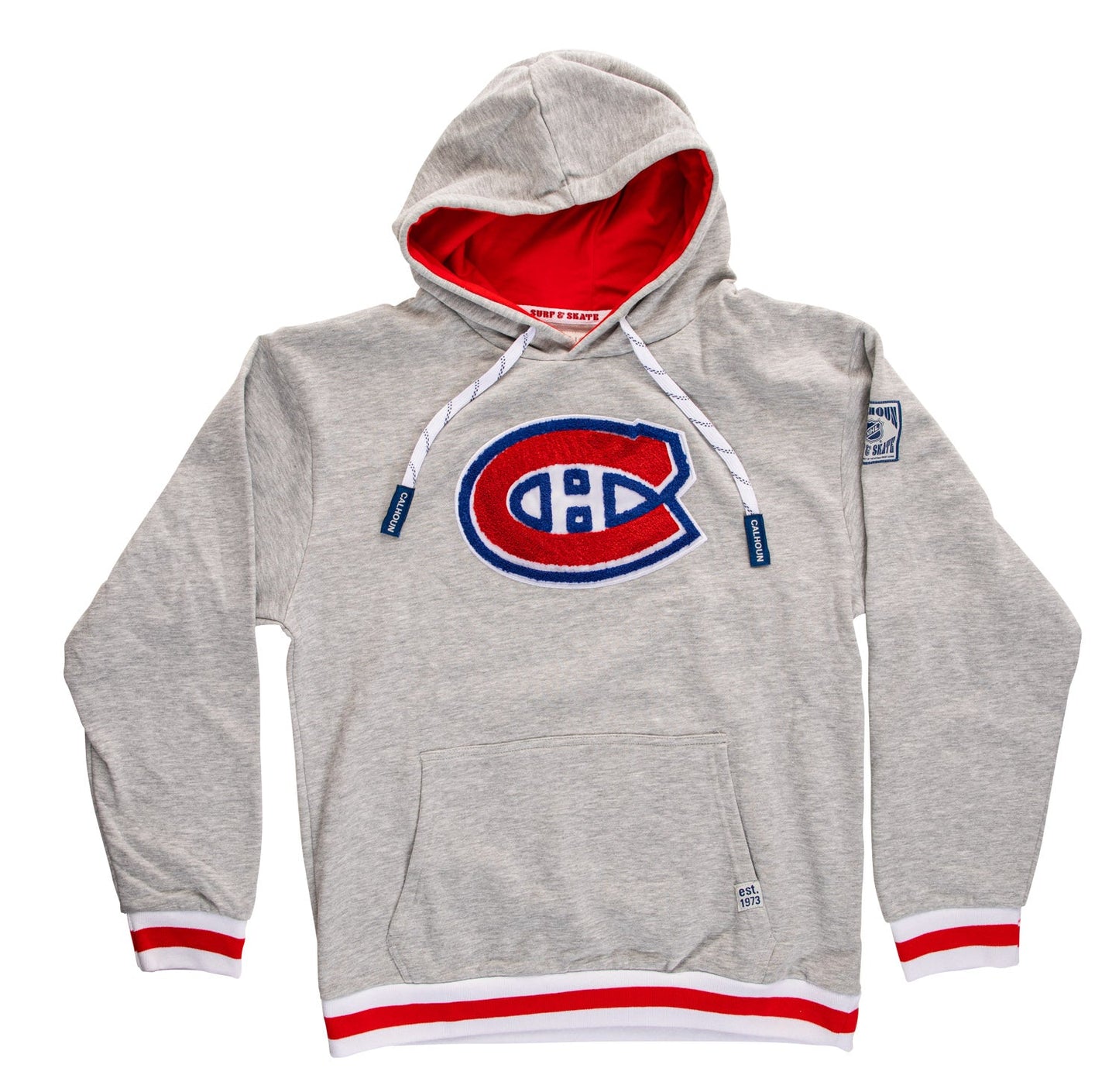 Montreal Canadiens "Muskoka Style" Premium Chenille Woven Logo Hoodie - www.Shopthatapp.com #
