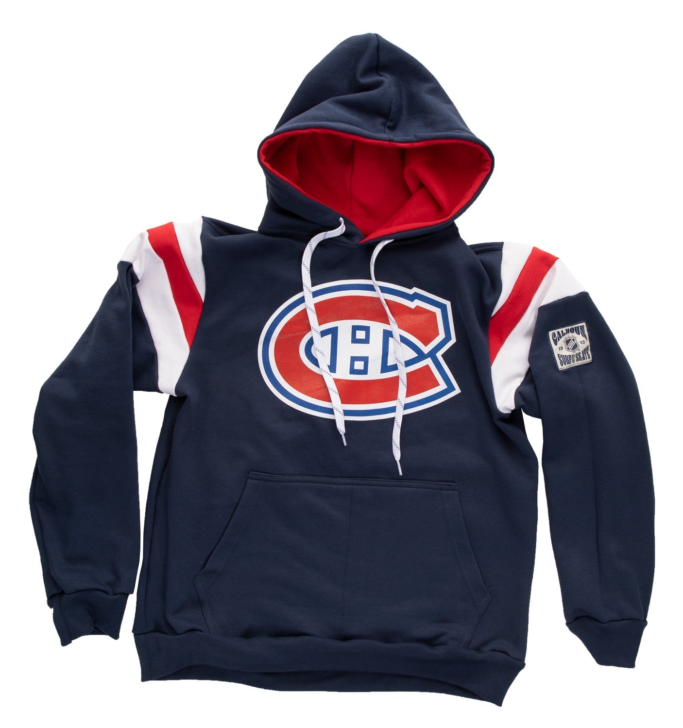 Montreal Canadiens Varsity Retro Style Hoodie - www.Shopthatapp.com #