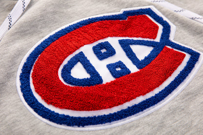 Montreal Canadiens "Muskoka Style" Premium Chenille Woven Logo Hoodie - www.Shopthatapp.com