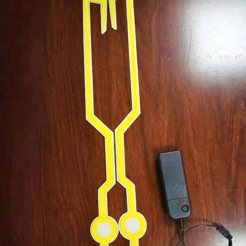 Motorcycle LED Helmet Signal Strip Kit - www.Shopthatapp.com