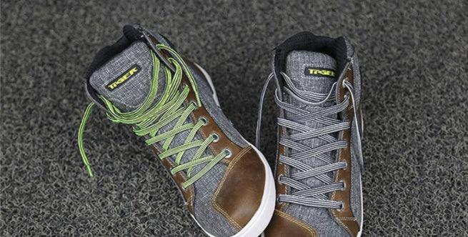 Motorcycle Riding Shoes Men's Summer Motorcycle Casual Short Boots Motorcycle Shoes Anti-fall Breathable Rider Boots - www.Shopthatapp.com