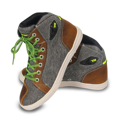 Motorcycle Riding Shoes Men's Summer Motorcycle Casual Short Boots Motorcycle Shoes Anti-fall Breathable Rider Boots - www.Shopthatapp.com