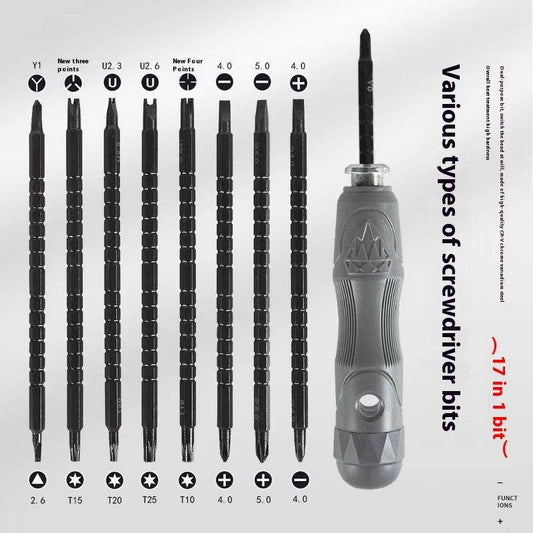 Multifunctional 17-in-one Strong Magnetic Special-shaped Screwdriver Set - www.Shopthatapp.com #