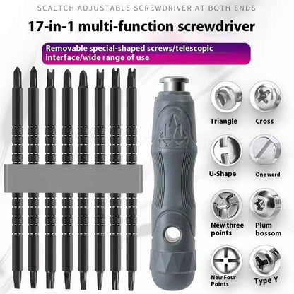 Multifunctional 17-in-one Strong Magnetic Special-shaped Screwdriver Set - www.Shopthatapp.com #