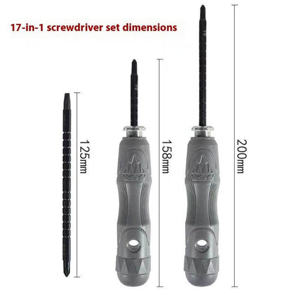 Multifunctional 17-in-one Strong Magnetic Special-shaped Screwdriver Set - www.Shopthatapp.com #