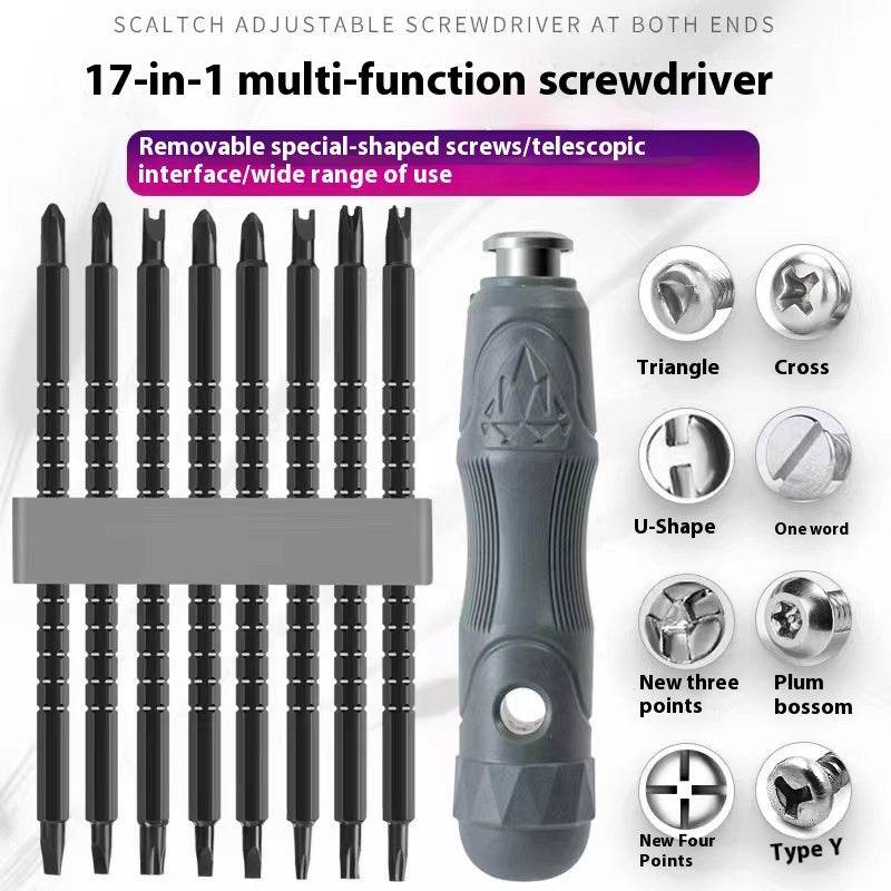 Multifunctional 17-in-one Strong Magnetic Special-shaped Screwdriver Set - www.Shopthatapp.com #