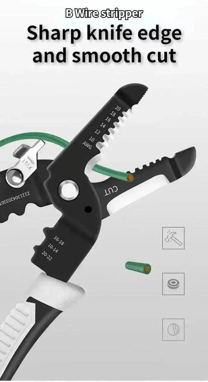 Multifunctional High Carbon Steel Electrician's Special Wire Trimmer - www.Shopthatapp.com #