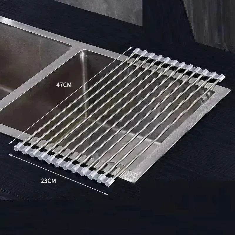 Multifunctional Household Pot Mat Kitchen  Cookware Storage Drainage Rack - www.Shopthatapp.com