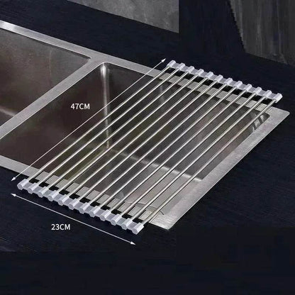 Multifunctional Household Pot Mat Kitchen  Cookware Storage Drainage Rack - www.Shopthatapp.com