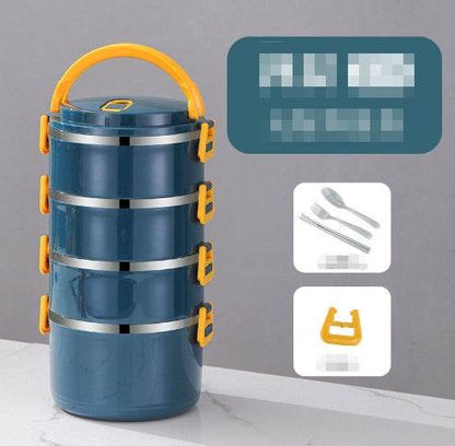 Multilayer Thermal Stainless Steel Insulated Lunch Box for Adults - www.Shopthatapp.com #