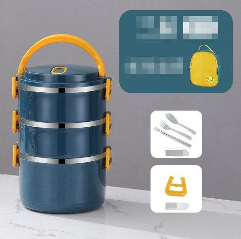 Multilayer Thermal Stainless Steel Insulated Lunch Box for Adults - www.Shopthatapp.com #