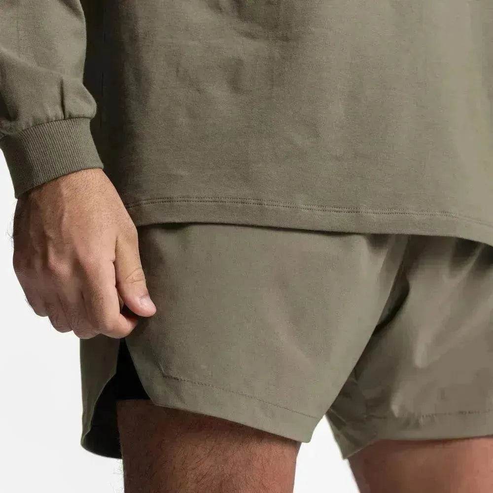 Muscle Men's Gym Sports Shorts Stretch - www.Shopthatapp.com #