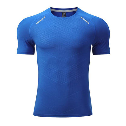 Muscle fit Gym T-shirt exercise shirts men's athletic shirt - www.Shopthatapp.com #