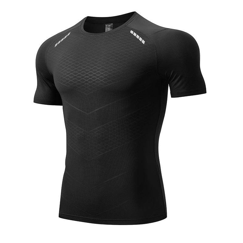 Muscle fit Gym T-shirt exercise shirts men's athletic shirt - www.Shopthatapp.com #