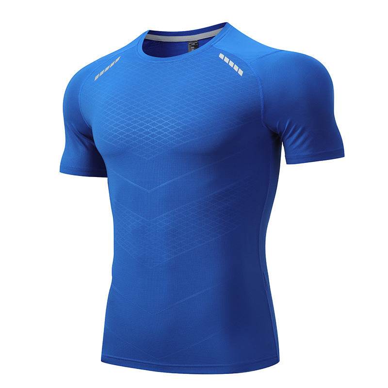 Muscle fit Gym T-shirt exercise shirts men's athletic shirt - www.Shopthatapp.com #