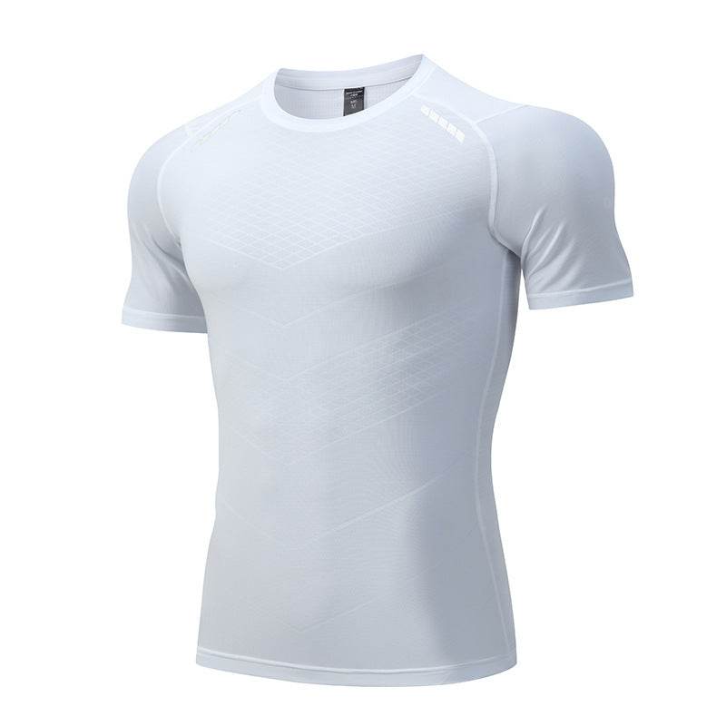 Muscle fit Gym T-shirt exercise shirts men's athletic shirt - www.Shopthatapp.com #