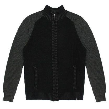 NORTHERN TREK MIDNIGHT ZIP SWEATER-Him and her coats-www.Shopthatapp.com-Size:XXL-Color:Black-Fashion Hub Club