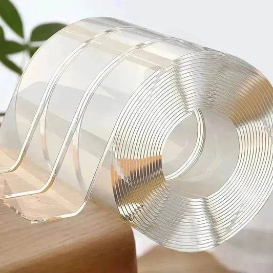 Nano Seamless Transparent Stick Double Sided Self Adhesive Tape - www.Shopthatapp.com #