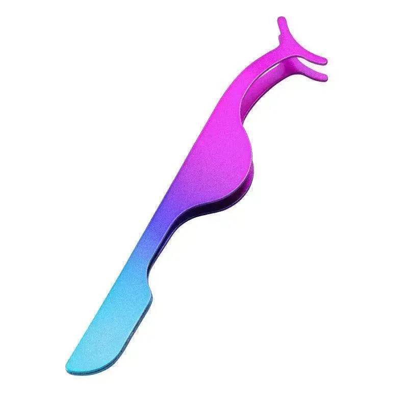Natural Makeup Eyelash Curler Remover Clip False Eyelash Applicator Tool - www.Shopthatapp.com