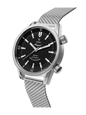 YEMA Navygraf Super Compressor Black Dial Steel Mesh Strap | YNAV24SC-AMS - www.Shopthatapp.com
