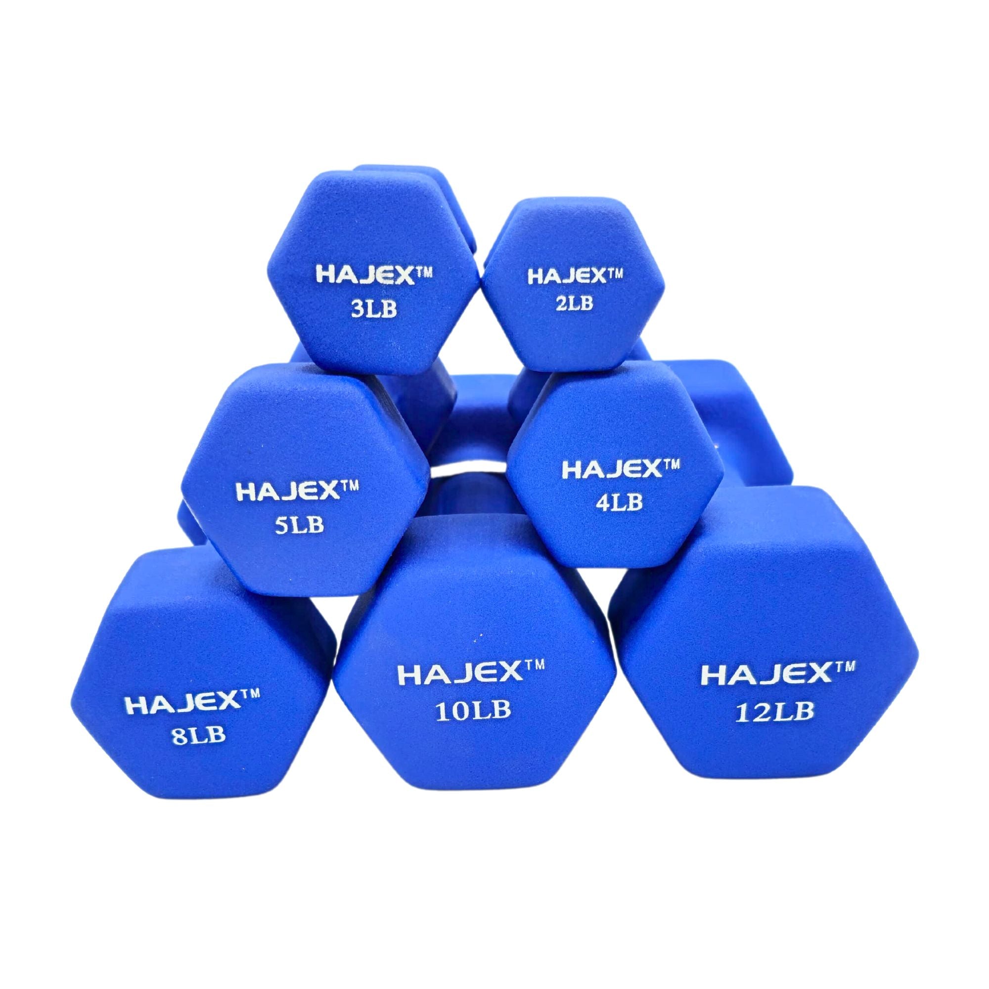 Neoprene Dumbbells Pairs & Sets With Rack - www.Shopthatapp.com #