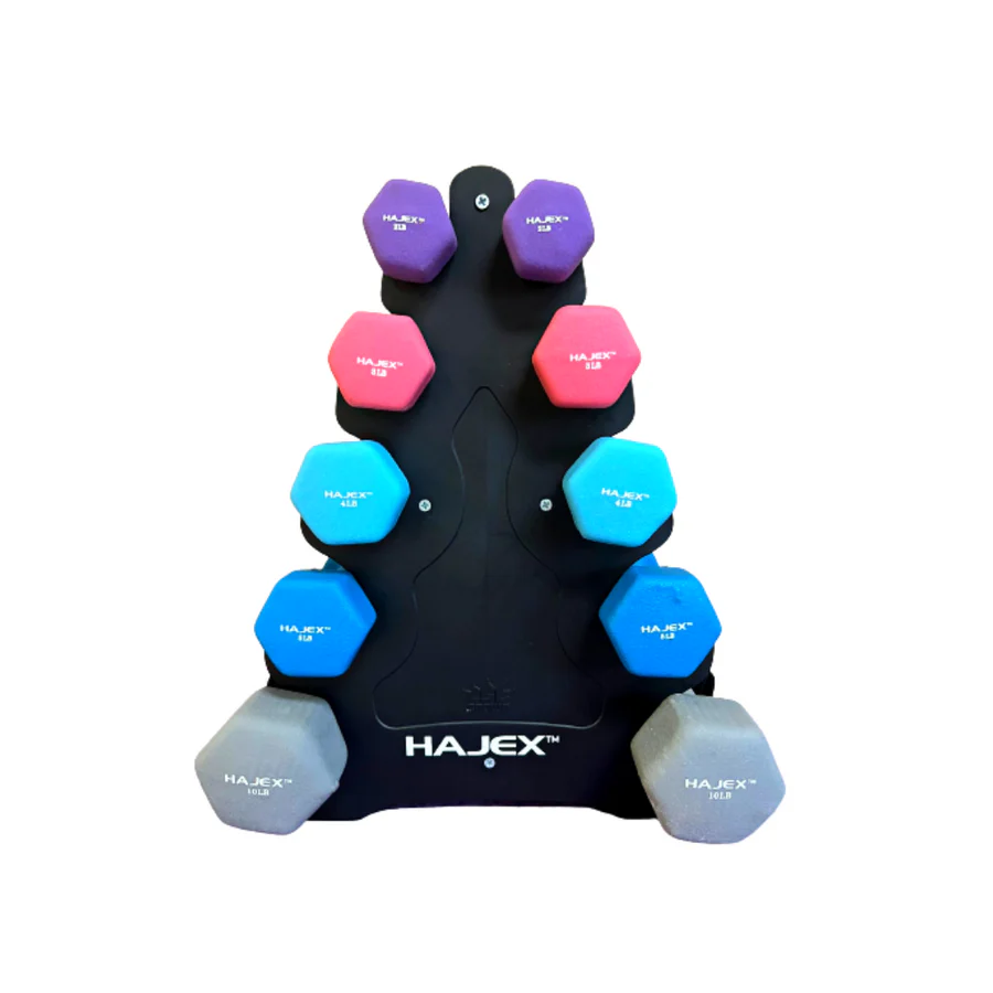 Neoprene Dumbbells Pairs & Sets With Rack - www.Shopthatapp.com #