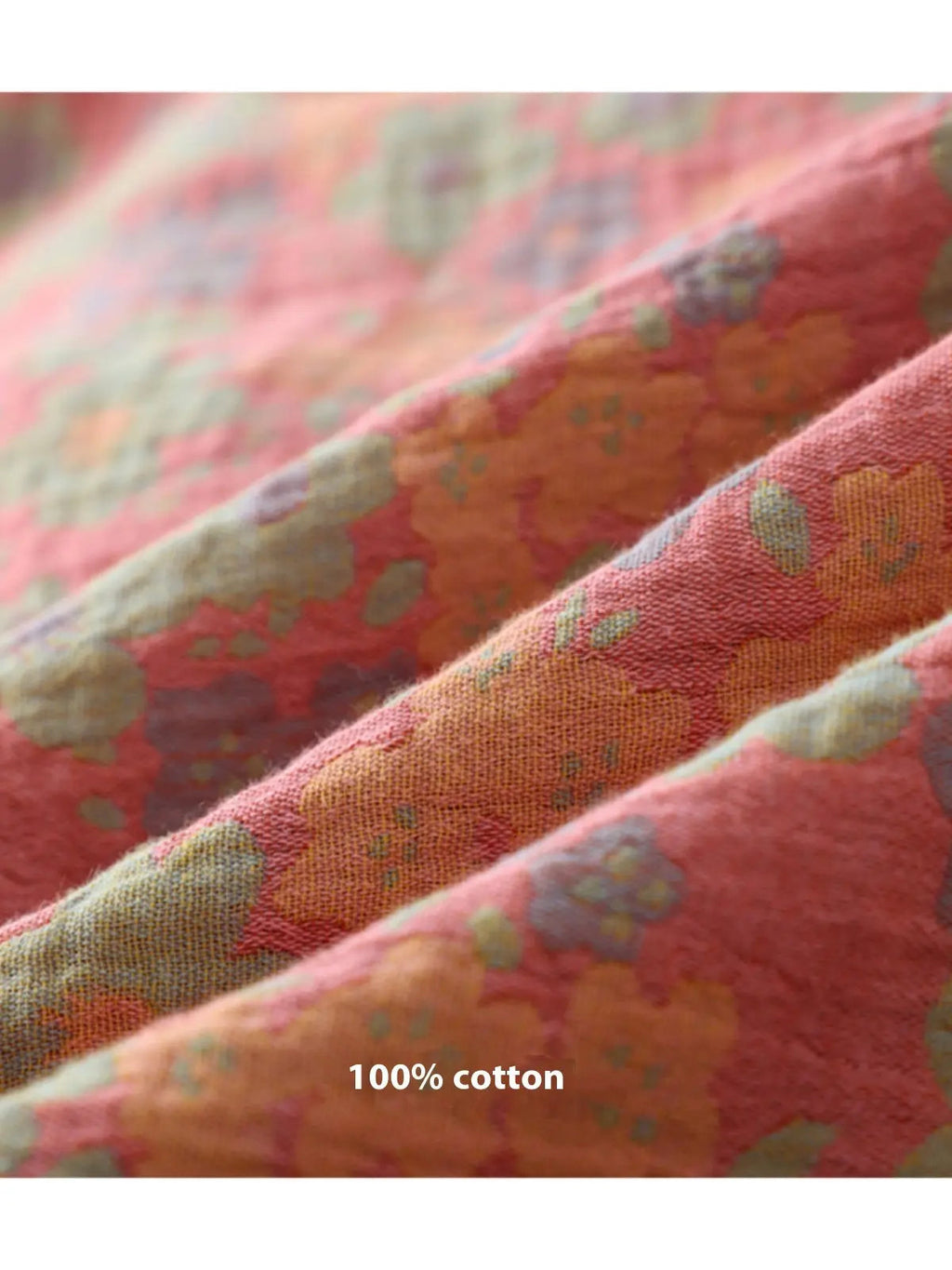 New Chinese Style Double Pure Cotton Gauze Pajamas For Women Spring Autumn Set - www.Shopthatapp.com