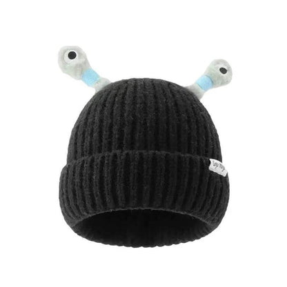 New Cute Luminous Fall Winter Warm Ear Protection Wool Cartoon All-matching Knitted Beanie Hat - www.Shopthatapp.com #