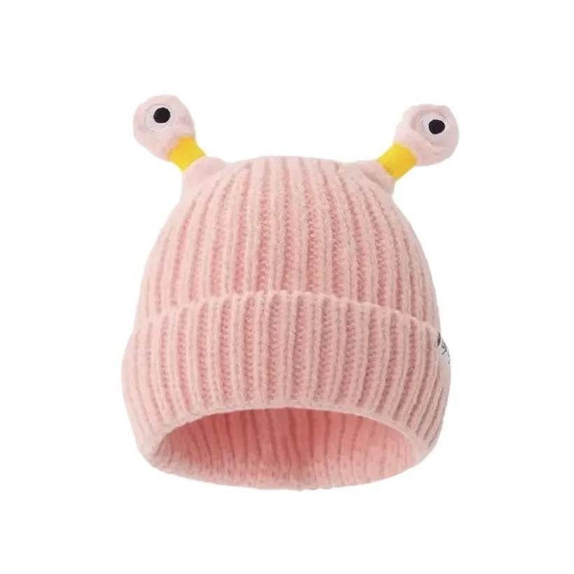 New Cute Luminous Fall Winter Warm Ear Protection Wool Cartoon All-matching Knitted Beanie Hat - www.Shopthatapp.com #
