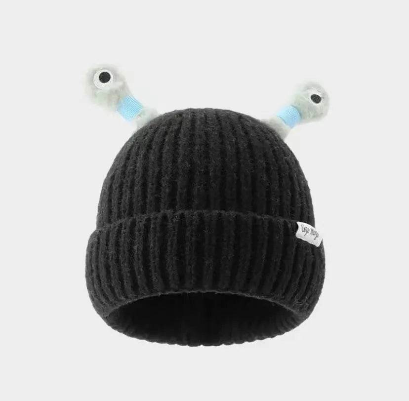 New Cute Luminous Fall Winter Warm Ear Protection Wool Cartoon All-matching Knitted Beanie Hat - www.Shopthatapp.com #