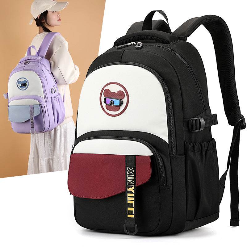 New Girls' Portable backpack Burden Alleviation Good-looking - www.Shopthatapp.com #