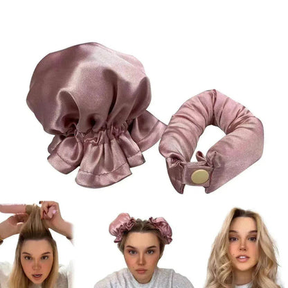 New Heatless Curl Stick With Cloth Cover Curler Hair Style Tools Gadgets - www.Shopthatapp.com