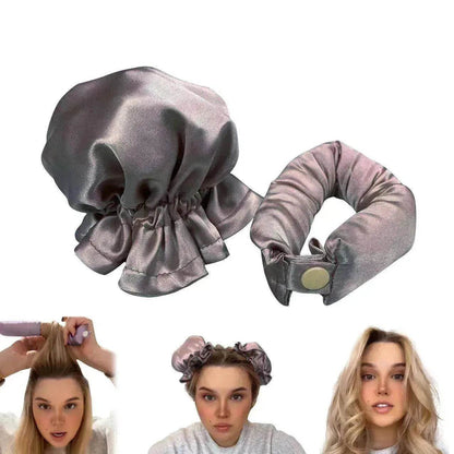 New Heatless Curl Stick With Cloth Cover Curler Hair Style Tools Gadgets - www.Shopthatapp.com