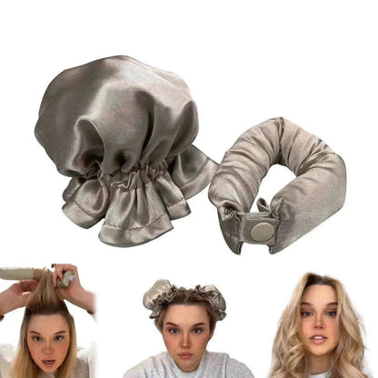 New Heatless Curl Stick With Cloth Cover Curler Hair Style Tools Gadgets - www.Shopthatapp.com