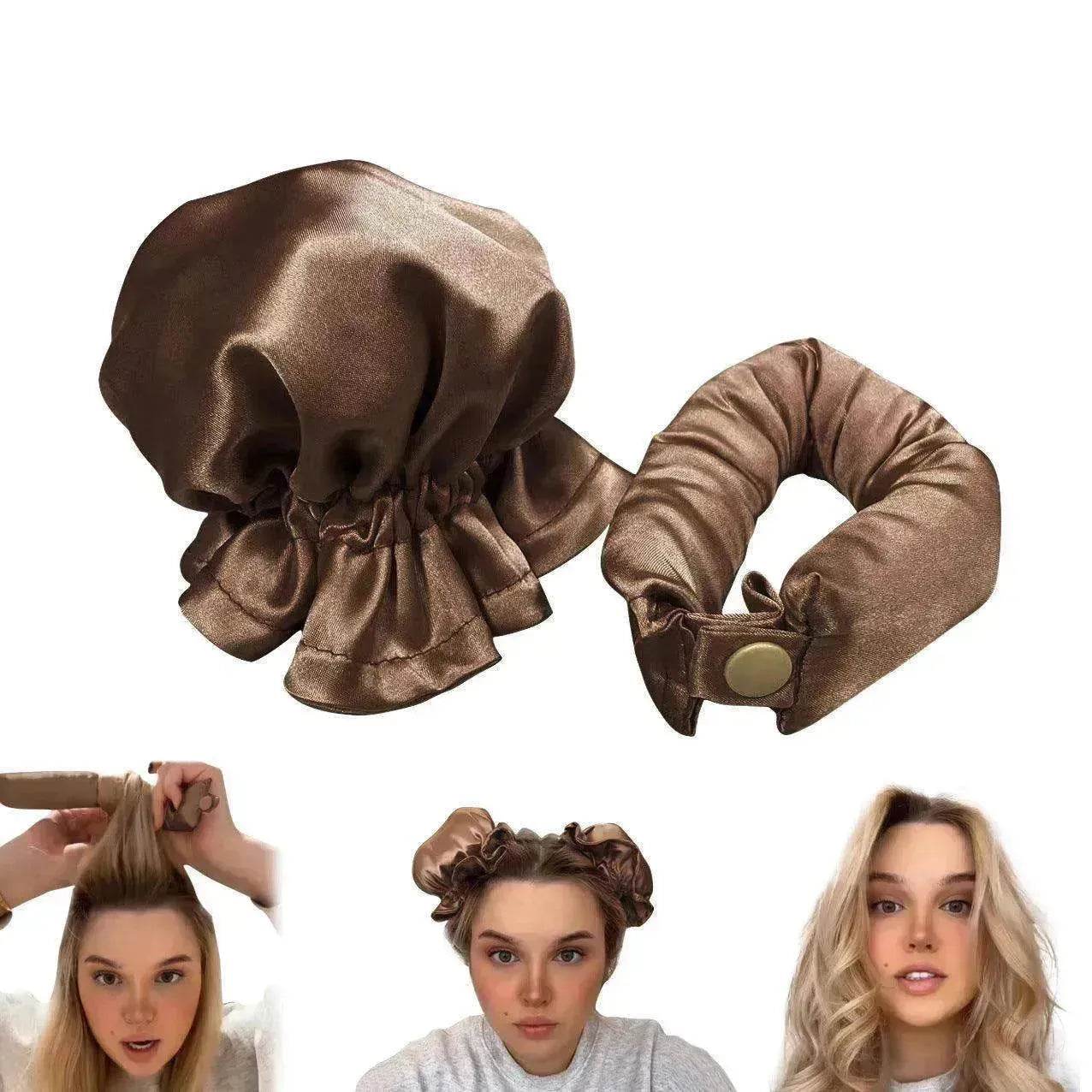 New Heatless Curl Stick With Cloth Cover Curler Hair Style Tools Gadgets - www.Shopthatapp.com