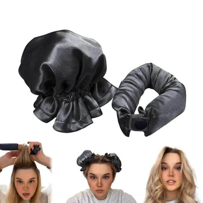 New Heatless Curl Stick With Cloth Cover Curler Hair Style Tools Gadgets - www.Shopthatapp.com