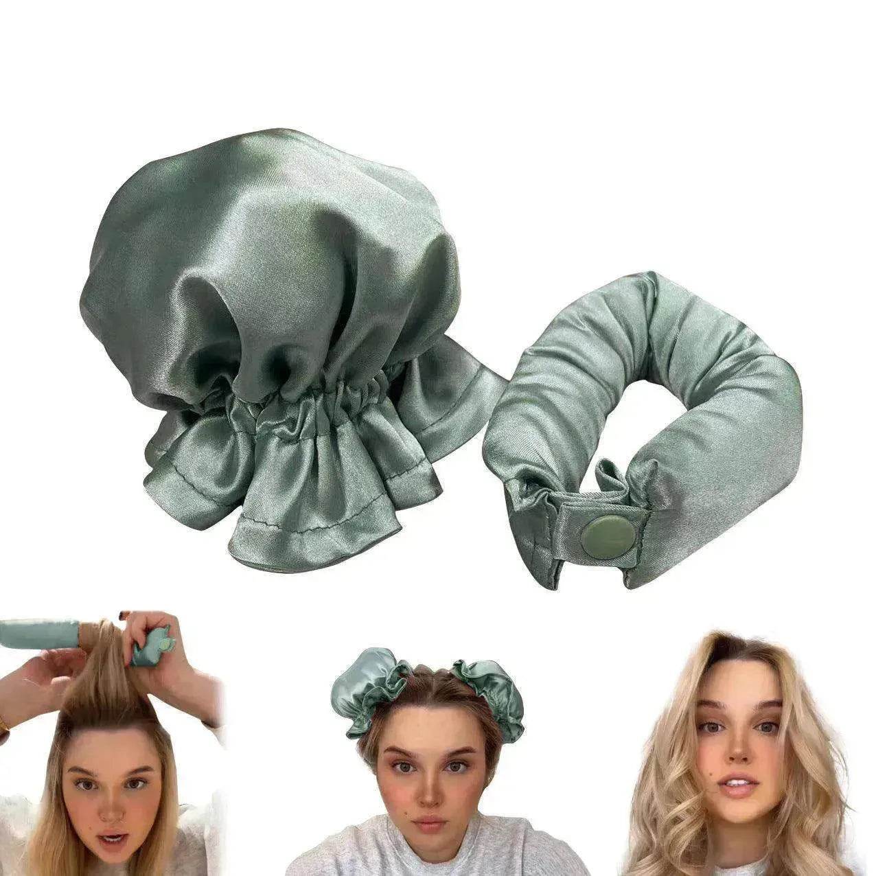 New Heatless Curl Stick With Cloth Cover Curler Hair Style Tools Gadgets - www.Shopthatapp.com